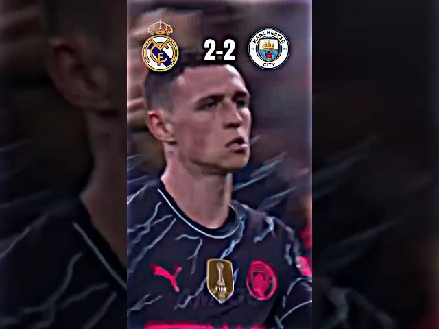 Real Madrid vs Manchester City 