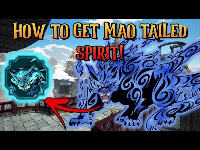 Mao Tailed Spirit Spawn Location Shindo Life