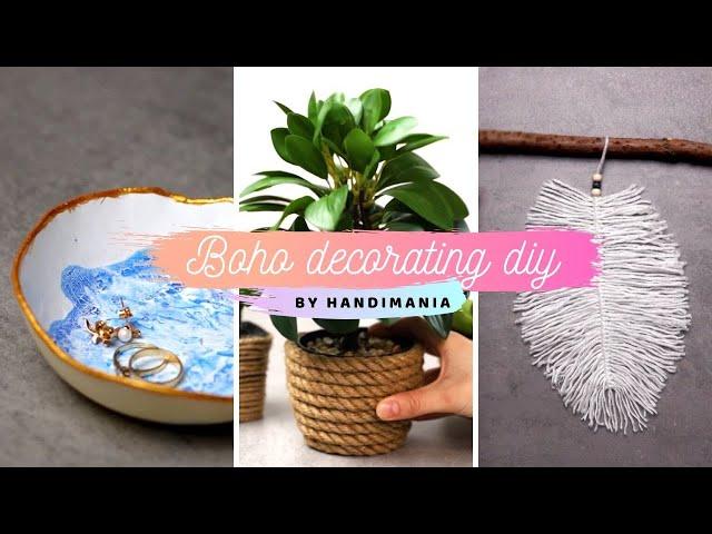 BOHO home decor DIY - Affordable + Super Easy! by Handimania