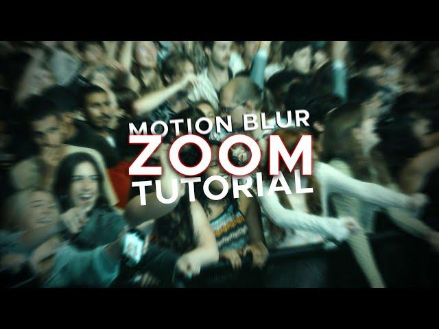 Fast ZOOM Blur Effect - Adobe Premiere Pro Tutorial (4K)