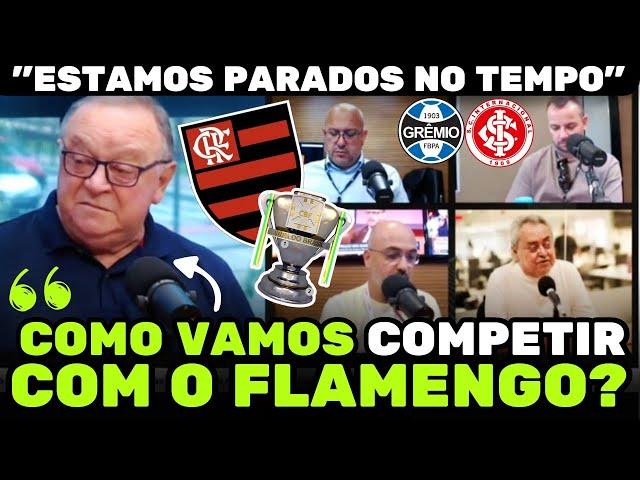 MÍDIA GAÚCHA PREOCUPADA COM A DISTÂNCIA DO FLAMENGO COM  GRÊMIO E INTERNACIONAL!