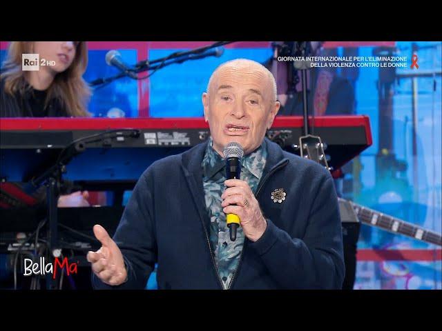 Edoardo Vianello canta "L'urtimo amico va via" - BellaMa' 25/11/2024