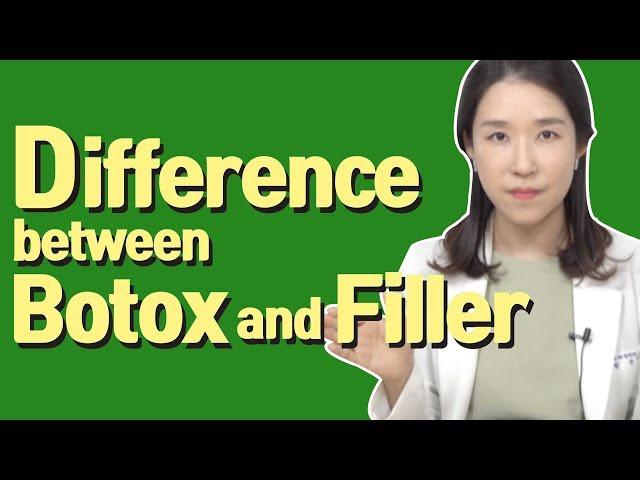 Difference between Botox and Filler - Dermatologist [Dr.filler]