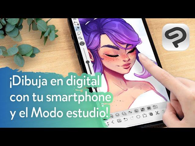 ¡Dibuja en digital con tu smartphone! | Clip Studio Paint en Modo estudio