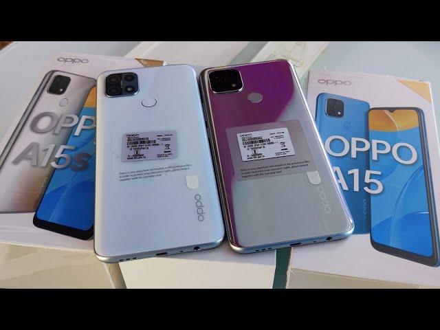 Oppo A15 Vs Oppo A15s Unboxing , Review & Comparison !! oppo A15s Vs Oppo A15 