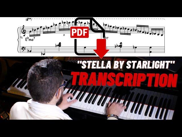 Bijan Taghavi - Transcription - Stella by Starlight (Solo Piano)