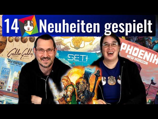 14 Messe Brettspiel Neuheiten gezockt