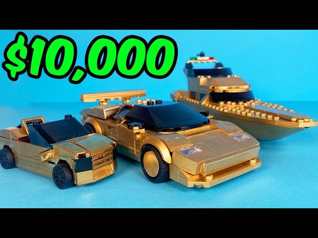 I Tested $1 vs $10,000 Lego builds!