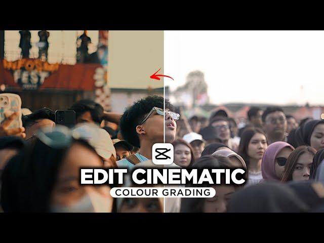 Tutorial Edit Video Cinematic Color Grading Di Capcut | Capcut Tutorial