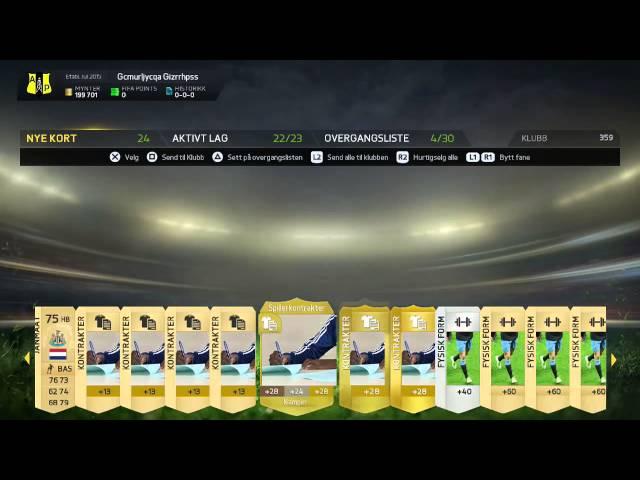 FIFA 15 - CRAZY PINK Ronaldinho - In 15k Packs