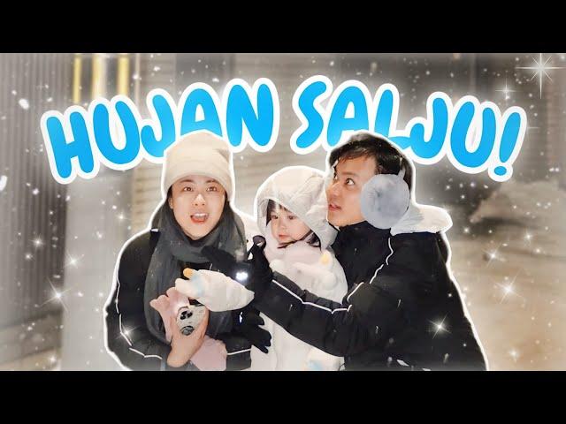 YUKA-CHAN MAIN HUJAN SALJU DI JEPANG! | vlog