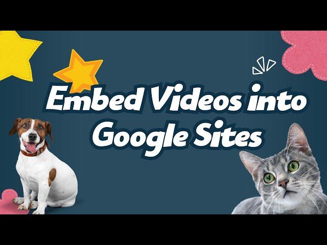 How to Embed Videos into Google Sites to Play at a Specific Moment