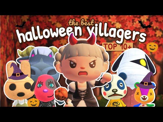 Top 15+ BEST HALLOWEEN / GOTHIC Villagers  | Animal Crossing: New Horizons