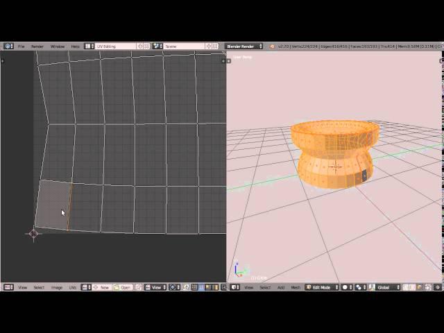 Blender, unwrap, follow active quads (not a tutorial)