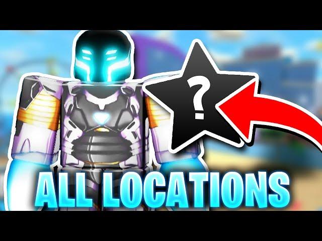 All the locations of the NEW Mad city SEA STARS and HOW TO FIND THEM | Roblox tutorial