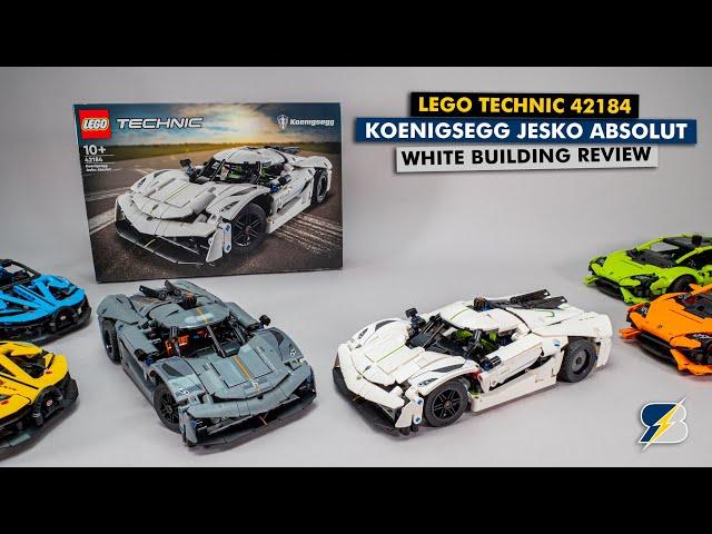 LEGO Technic 42184 Koenigsegg Jesko Absolut white review & comparison