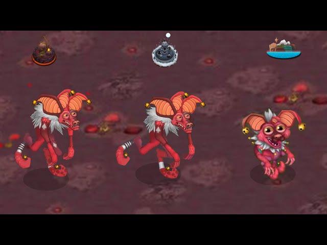 Baby Hyehehe - Dawn Of Fire Vs My Singing Monsters Baby Mythical Comparisons ~ My Singing Monsters