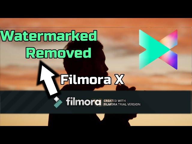 How To Filmora X Watermark Remover 2020 #tech of filmora sarathi