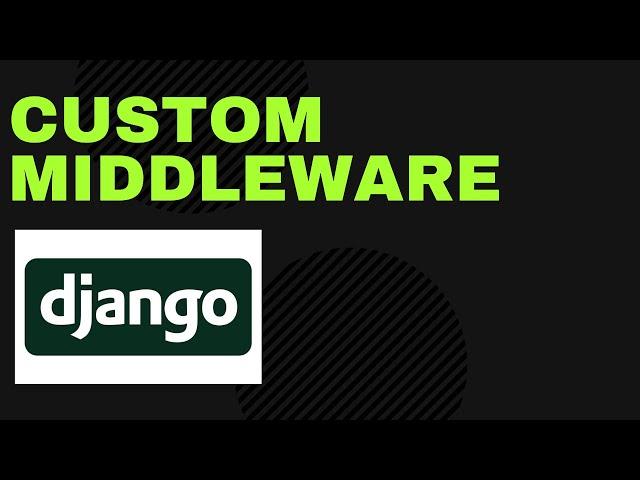 How to create middleware in django