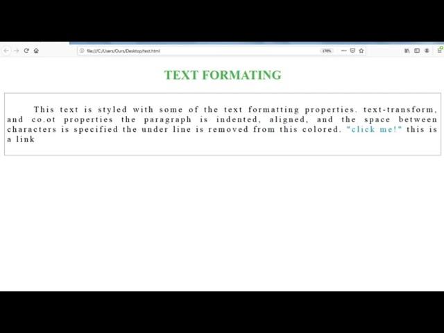 css Text formatting lesson:13(part-1)