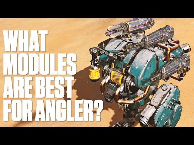  War Robots: What is the BEST Specialization Track for the Angler? Angler Guide + Gameplay