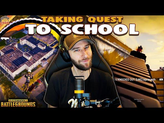 An Erangel School Drop? In This Economy?? ft. Quest - chocoTaco PUBG Duos Gameplay