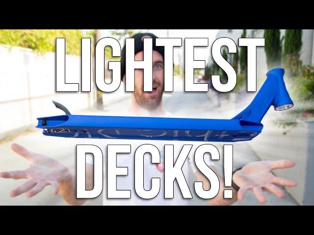 Top 3 Lightest Scooter Decks!! │ The Vault Pro Scooters