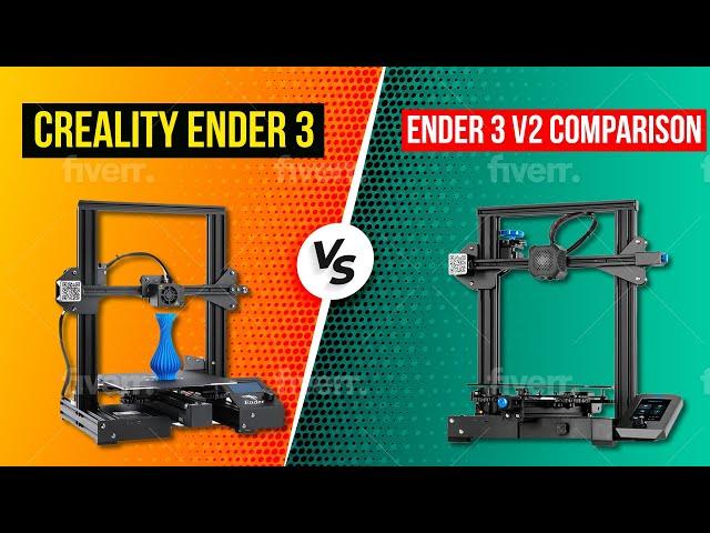 Creality Ender 3 Pro vs Ender 3 V2 Comparison