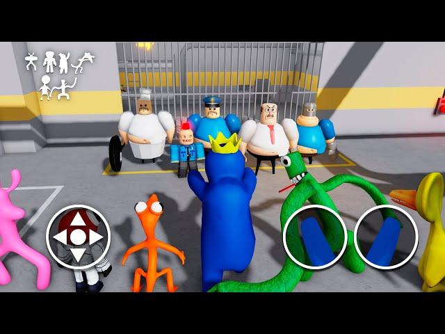 ALL RAINBOW FRIENDS SPEED RUN 2 SCARY OBBY: BARRY'S PRISON RUN, GREAT SCHOOL