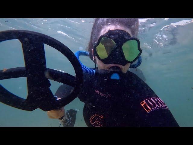 My First Dive with the XP Deus 2 Metal Detector (using BLU3 Nemo)