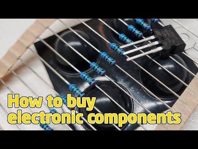 How to buy electronic components and select distributors efficiently