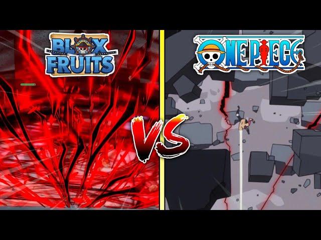 Bloxfruits Dough Awakening compared to One piece