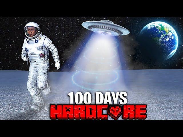 I Survived 100 DAYS In SPACE In GTA 5!