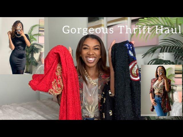 Gorgeous Thrift Haul | Thrift Haul 2021 | Huge Thrift Haul