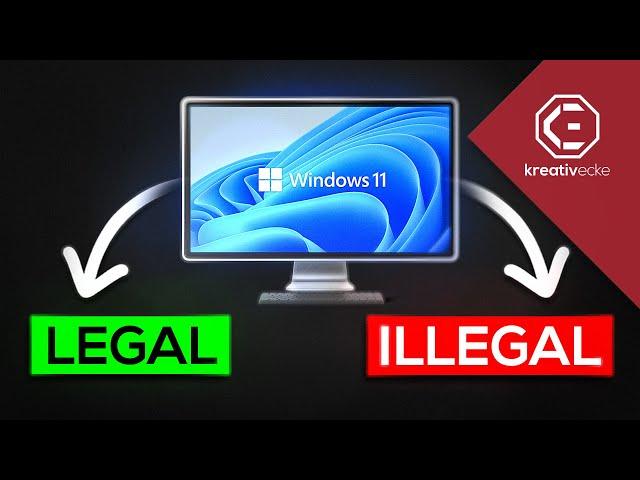 VORSICHT bei zu "billigen" Windows Keys für euren Gaming PC... Illegal? #KreativeFragen 307