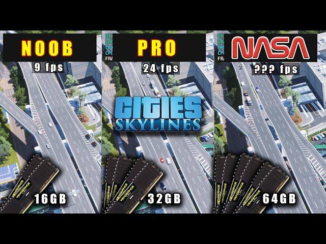 Cities Skylines: How much RAM do you need? [2021]