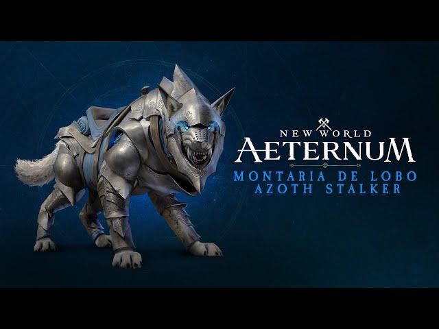 New World: Aeternum - Montaria de Lobo Espreitador de Azoth