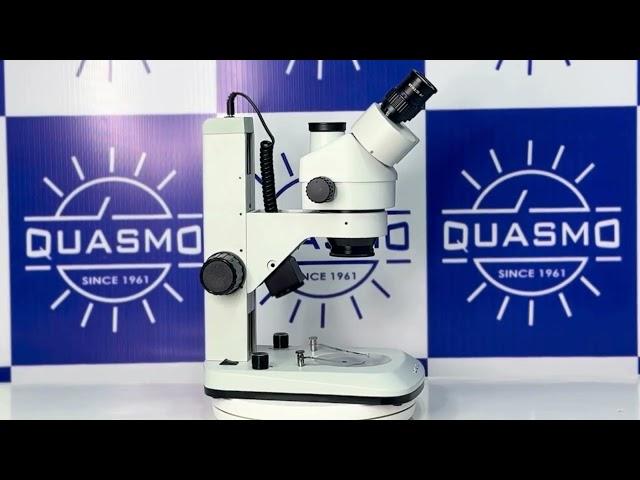 QUASMO - Stereo Zoom Microscope SZB-45E #microscopemanufacturers #stereomicroscope #ambalacantt