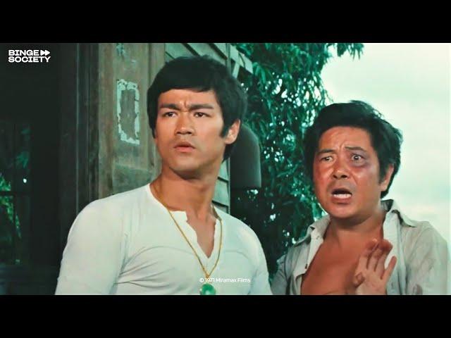 Cheng Reveals his Fighting Skills - The Big Boss (Fists of Fury)