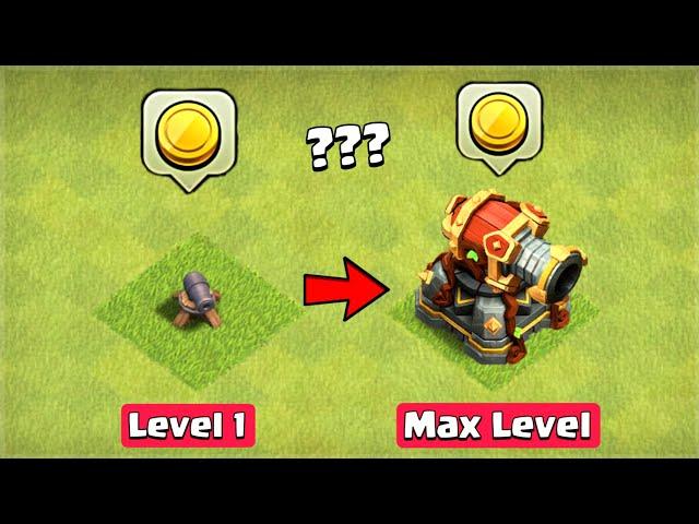 Level 1 to Max TH 16 Defense Upgrade - Clash of Clans