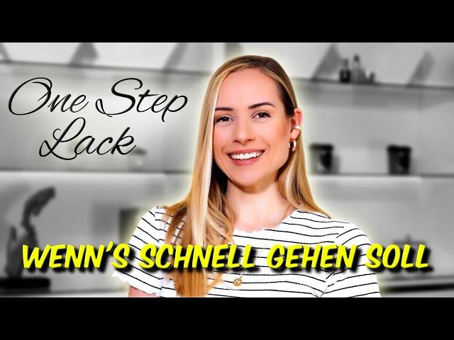 Wenn's schnell gehen soll - One Step Lack | Nails »Lalalunia«