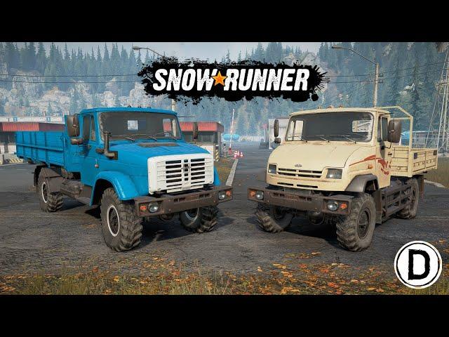 Мод пак Зилов - Quadnose offroad pack для SnowRunner