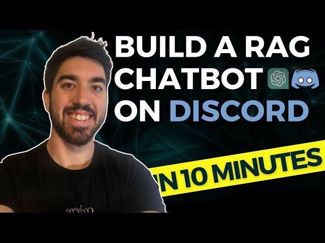 Build a RAG Discord chatbot in 10 minutes