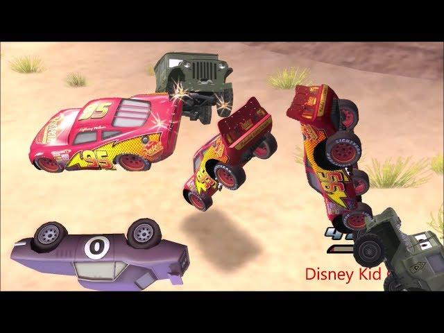 Disney Pixars Cars Movie Game - Crash Mcqueen 259 - Vertical Lightning