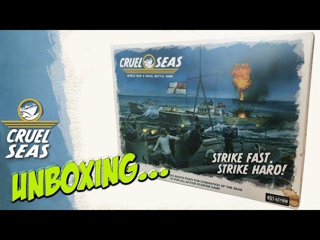 Cruel Seas Strike Fast, Strike Hard! Starter Set | Warlord Games | Unboxing