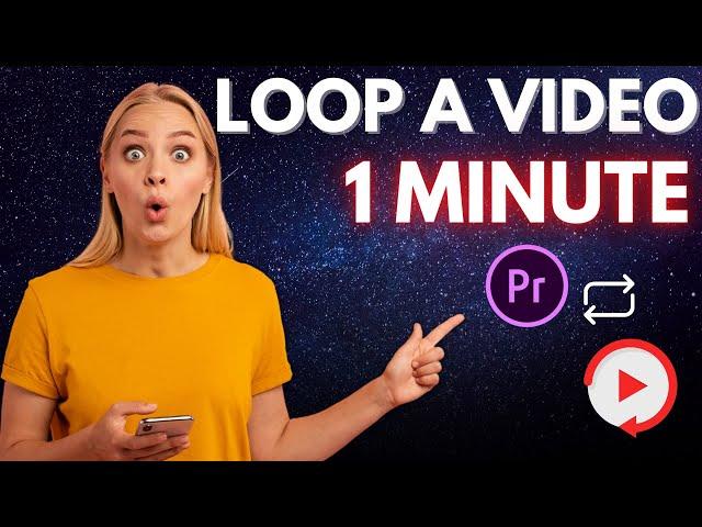 How to Loop a Video in Premiere Pro #adobepremierepro