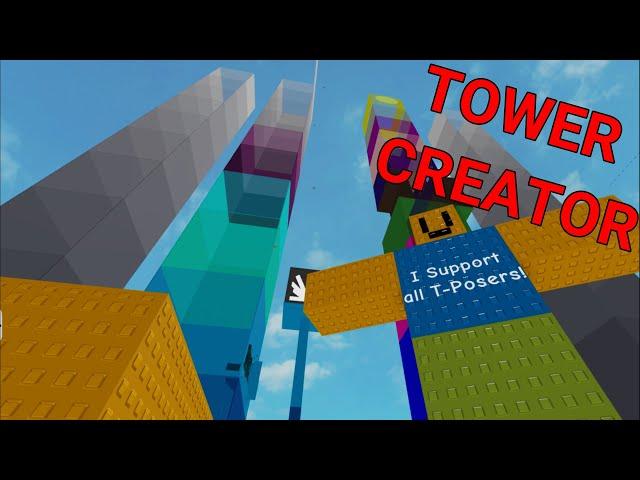 ROBLOX Tower Creator: Make your OWN Tower of Hell!