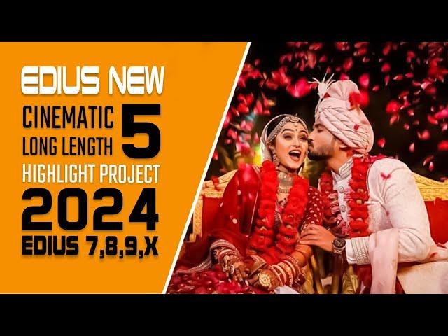 Edius Cinematic Highlight Project 2024 / Edius Highlight Project Free / Edius Highlight project 2024