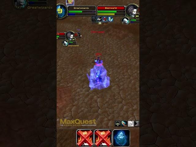 chill MAGE vs ROGUE duel #wowclassic #magepvp #classicera