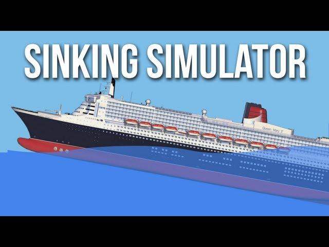 Sinking Simulator - My own Cruise Ship / Cruise Liner (Sinking Simulator Gameplay)